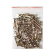 Винт за дърво Valenta с фрезенкова глава, поцинкован жълт  5x35 мм, PZ 2, 50 бр./опак., DIN 7505 - product - 013 TGK 100