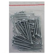 Винт за дърво Valenta с полуобла глава поцинкован бял 4.5x50 мм, TX 20, 50 бр./опак., DIN 7505 B - product - 013 TGK 115