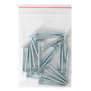 Винт за дърво MFI с полуобла глава с борд поцинкован бял 4x35 мм, PZ 2, 20 бр./опак., Parco 1023 - product - 013 TGK 116 20