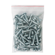 Винт за дърво Valenta с полуобла глава поцинкован бял 5x20 мм, TX 25, 50 бр./опак., DIN 7505 B - product - 013 TGK 117