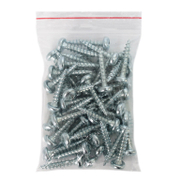 Винт за дърво Valenta с полуобла глава поцинкован бял  5x25 мм, TX 25, 50 бр./опак., DIN 7505 B - product - 013 TGK 118