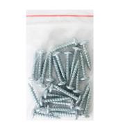 Винт за дърво Vipa с полуобла глава поцинкован бял 5x25 мм, PZ 2, 25 бр./опак., DIN 7505 B - product - 013 TGK 110 25