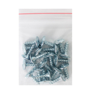 Винт за дърво MFI с полуобла глава с борд поцинкован бял 4x13 мм, PZ 2, 20 бр./опак., Parco 1023 - product - 013 TGK 111 20