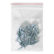 Винт за дърво MFI с полуобла глава с борд поцинкован бял 4x17 мм, PZ 2, 20 бр./опак., Parco 1023 - product - 013 TGK 112 20