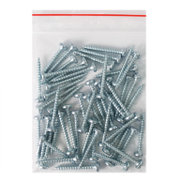 Винт за дърво Valenta с полуобла глава поцинкован бял 4.5x35 мм, TX 20, 50 бр./опак., DIN 7505 B - product - 013 TGK 112