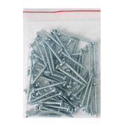 Винт за дърво Valenta с полуобла глава поцинкован бял  4.5x40 мм, TX 20, 50 бр./опак., DIN 7505 B - product - 013 TGK 113