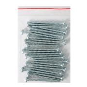 Винт за дърво Valenta с полуобла глава поцинкован бял 5x60 мм, TX 25, 25 бр./опак., DIN 7505 B - product - 013 TGK 124 25