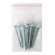 Винт за дърво MFI с полуобла глава с борд поцинкован бял 5x50 мм, PZ 2, 10 бр./опак., Parco 1023 - product - 013 TGK 125 10