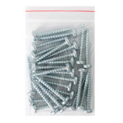 Винт за дърво Vipa с полуобла глава поцинкован бял 5x35 мм, PZ 2, 25 бр./опак., DIN 7505 B - product - 013 TGK 126 25