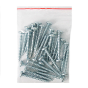 Винт за дърво Valenta с полуобла глава поцинкован бял 6x50 мм, TX 30, 25 бр./опак., DIN 7505 B - product - 013 TGK 129