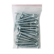 Винт за дърво Valenta с полуобла глава поцинкован бял 5x40 мм, TX 25, 25 бр./опак., DIN 7505 B - product - 013 TGK 121