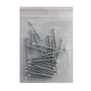 Винт за дърво MFI с фрезенкова глава, поцинкован бял  3x35 мм, PZ 2, 25 бр./опак., Jet-Fast - product - 013 TGK 135 25