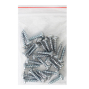 Винт за дърво Vipa с полуобла глава поцинкован бял 5x20 мм, PZ 2, 25 бр./опак., DIN 7505 B - product - 013 TGK 137 25