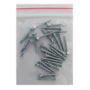 Винт за дърво MFI с фрезенкова глава, поцинкован бял  3x25 мм, PZ 1, 25 бр./опак., Jet-Fast - product - 013 TGK 133 25