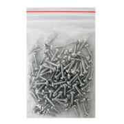 Винт за дърво Vipa с полуобла глава поцинкован бял 3x12 мм, PZ 1, 100 бр./опак., DIN 7505 B - product - 013 TGK 145 100