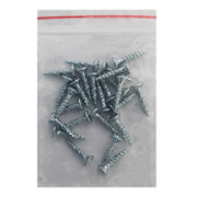 Винт за дърво MFI с фрезенкова глава, поцинкован бял  4x20 мм, PZ 2, 25 бр./опак., Jet-Fast - product - 013 TGK 146 25