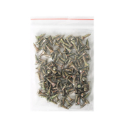 Винт за дърво Valenta с фрезенкова глава, поцинкован жълт  3.5x12 мм, PZ 2, 100 бр./опак., DIN 7505 - product - 013 TGK 142