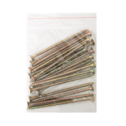 Винт за дърво Valenta с фрезенкова глава, поцинкован жълт  5x90 мм, PZ 2, 20 бр./опак., DIN 7505 - product - 013 TGK 143