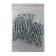 Винт за дърво MFI с фрезенкова глава, поцинкован бял  5x60 мм, PZ 2, 20 бр./опак., Jet-Fast - product - 013 TGK 166 20