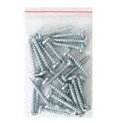 Винт за дърво Vipa с полуобла глава поцинкован бял 5x30 мм, PZ 2, 25 бр./опак., DIN 7505 B - product - 013 TGK 166