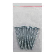 Винт за дърво MFI с фрезенкова глава, поцинкован бял  5x70 мм, PZ 2, 10 бр./опак., Jet-Fast - product - 013 TGK 167 10