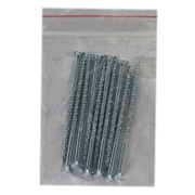 Винт за дърво MFI с фрезенкова глава, поцинкован бял  5x90 мм, PZ 2, 10 бр./опак., Jet-Fast - product - 013 TGK 169 10