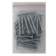 Винт за дърво MFI с фрезенкова глава, поцинкован бял  5x40 мм, PZ 2, 25 бр./опак., Jet-Fast - product - 013 TGK 163 25