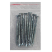 Винт за дърво MFI с фрезенкова глава, поцинкован бял  6x90 мм, PZ 3, 10 бр./опак., Jet-Fast - product - 013 TGK 175 10