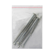 Винт за дърво MFI с фрезенкова глава, поцинкован бял  6x120 мм, PZ 3, 5 бр./опак., Jet-Fast - product - 013 TGK 178 5