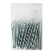 Винт за дърво Vipa с полуобла глава поцинкован бял 5x70 мм, PZ 2, 25 бр./опак., DIN 7505 B - product - 013 TGK 194