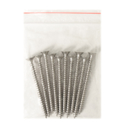 Винт за дърво Inox Mare с фрезенкова глава неръждаем  6x80 мм, PZ 3, 10 бр./опак., DIN 7505 A - product - 013 TGK 199 10