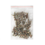 Винт за дърво Valenta с фрезенкова глава, поцинкован жълт  3x12 мм, PZ 1, 100 бр./опак., DIN 7505 - product - 013 TGK 222