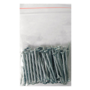 Винт за дърво Vipa с фрезенкова глава, поцинкован бял  3x40 мм, PZ 1, 50 бр./опак., DIN 7505 A - product - 013 TGK 320 50