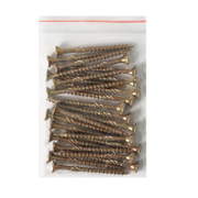 Винт за дърво DMX с фрезенкова глава, поцинкован жълт  4x50 мм, TX 20, 25 бр./опак., CS - product - 013 TGK 374