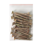 Винт за дърво DMX с фрезенкова глава, поцинкован жълт  5x50 мм, TX 25, 20 бр./опак., CS - product - 013 TGK 372