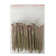 Винт за дърво DMX с фрезенкова глава, поцинкован жълт  5x70 мм, TX 25, 20 бр./опак., CS - product - 013 TGK 409