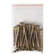 Винт за дърво DMX с фрезенкова глава, поцинкован жълт  4.5x50 мм, TX 20, 25 бр./опак., CS - product - 013 TGK 401