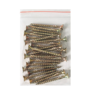 Винт за дърво DMX с фрезенкова глава, поцинкован жълт  4x45 мм, TX 20, 25 бр./опак., CS - product - 013 TGK 425