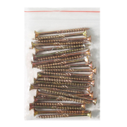 Винт за дърво DMX с фрезенкова глава, поцинкован жълт  3.5x50 мм, TX 15, 25 бр./опак., CS - product - 013 TGK 448