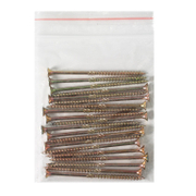 Винт за дърво DMX с фрезенкова глава, поцинкован жълт  4x80 мм, TX 20, 20 бр./опак., CS - product - 013 TGK 450