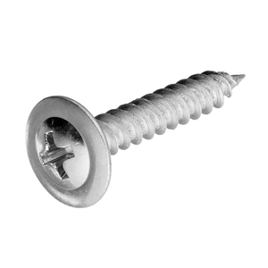Винт K&J Fastener самонарезен за метал 4.2x19 мм, полуобла с борд, PH, DIN 7981T
