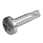 Винт за метал Inox Mare с полуобла глава самопробивен неръждаем  5.5x19 мм, PH 3, A2, 500 бр./опак., DIN 7504N - product - 014 IXM 117