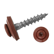 Винт за метал Reca с полуобла глава TX самонарезен  4.5x35 мм, TX 25, A2, RAL 3009, 200 бр./опак. - product - 014 REC 101