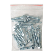 Винт за метал Vipa с 6-стенна глава с борд, самопробивен  6.3x38 мм, SW 10, 20 бр./опак., DIN 7504K - product - 014 TGK 093