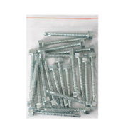 Винт за метал Vipa с 6-стенна глава с борд, самопробивен  6.3x60 мм, SW 10, 20 бр./опак., DIN 7504K - product - 014 TGK 150