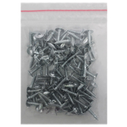 Винт за метал TopKraft с полуобла глава с борд самонарезен поцинкован  4.2x19 мм, PH 2, 100 бр./опак., DIN 7981T - product - 014 TGK 168