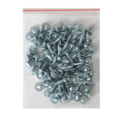 Винт за метал TopKraft с полуобла глава с борд самонарезен поцинкован  4.2x13 мм, PH 2, 100 бр./опак., DIN 7981T - product - 014 TGK 187