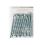 Винт за метал Vipa с 6-стенна глава с борд, самопробивен  6.3x90 мм, SW 10, 10 бр./опак., DIN 7504K - product - 014 TGK 214