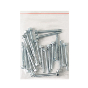 Винт за метал Vipa с 6-стенна глава с борд, самопробивен  5.5x50 мм, SW 8, 20 бр./опак., DIN 7504K - product - 014 TGK 243