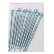 Винт за метал Vipa с 6-стенна глава с борд, самопробивен  6.3x120 мм, SW 10, 10 бр./опак., DIN 7504K - product - 014 TGK 257